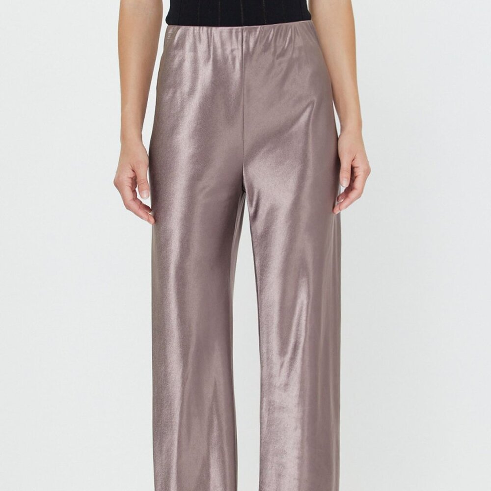 Mauve Satin Pant - Current Air